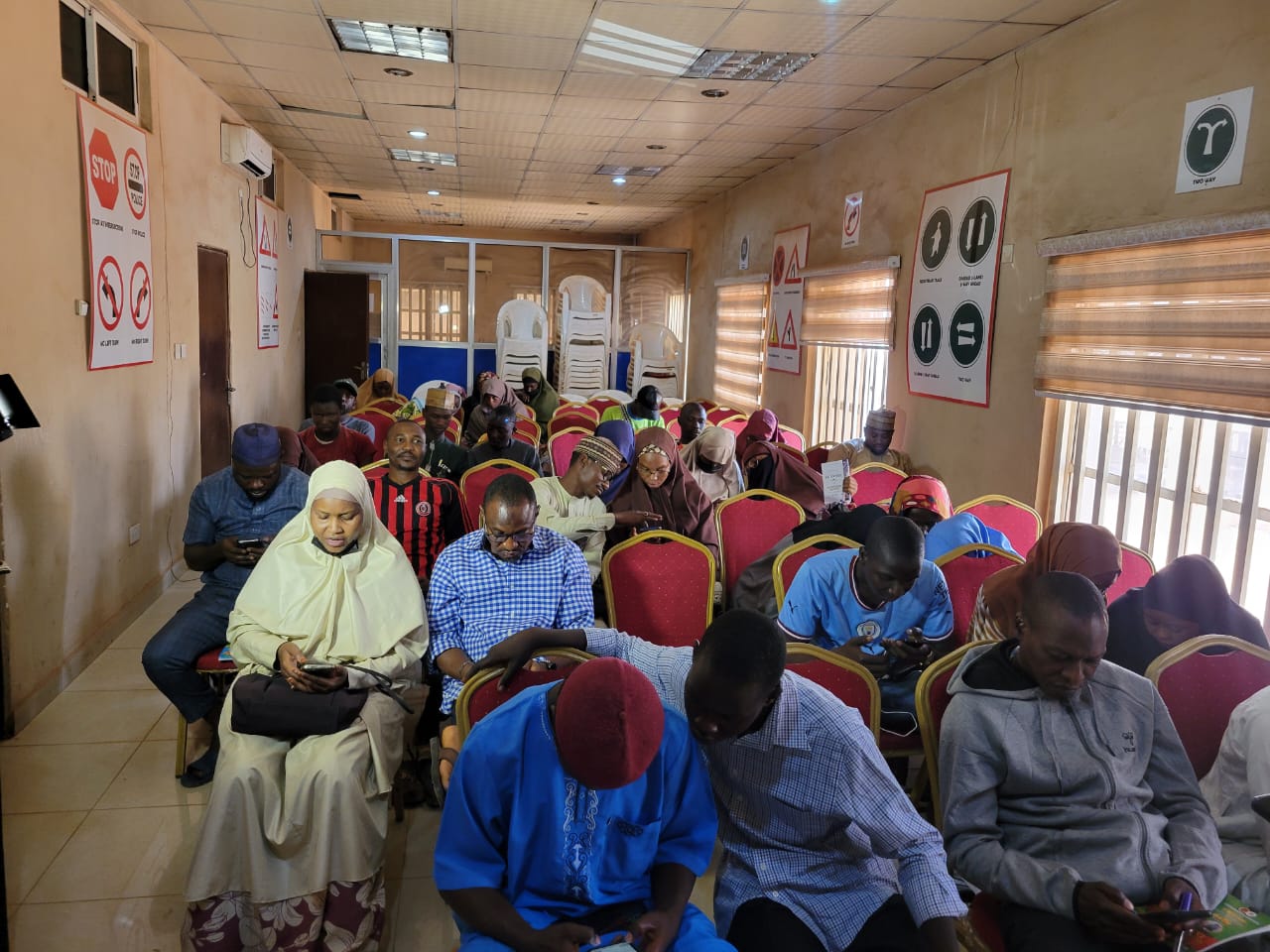 Women participants engaged at the SMEs training seminar session