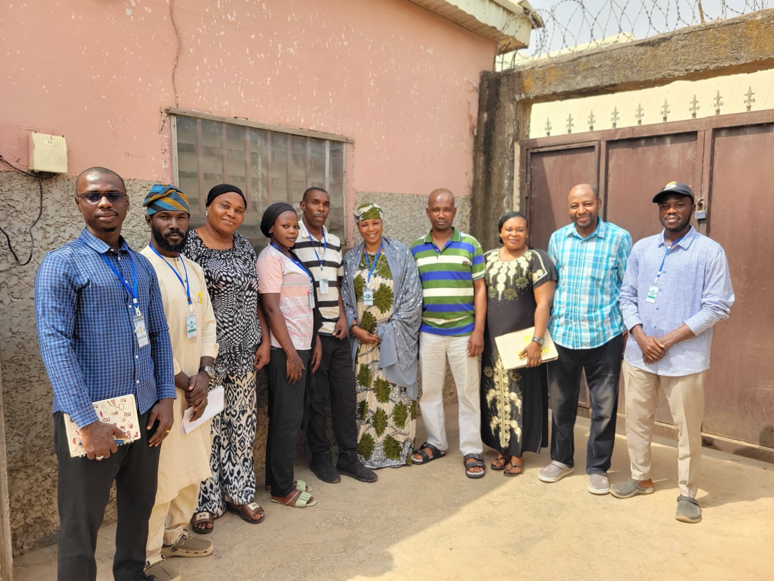 CHYCF team at the Women for SMEs community outreach site