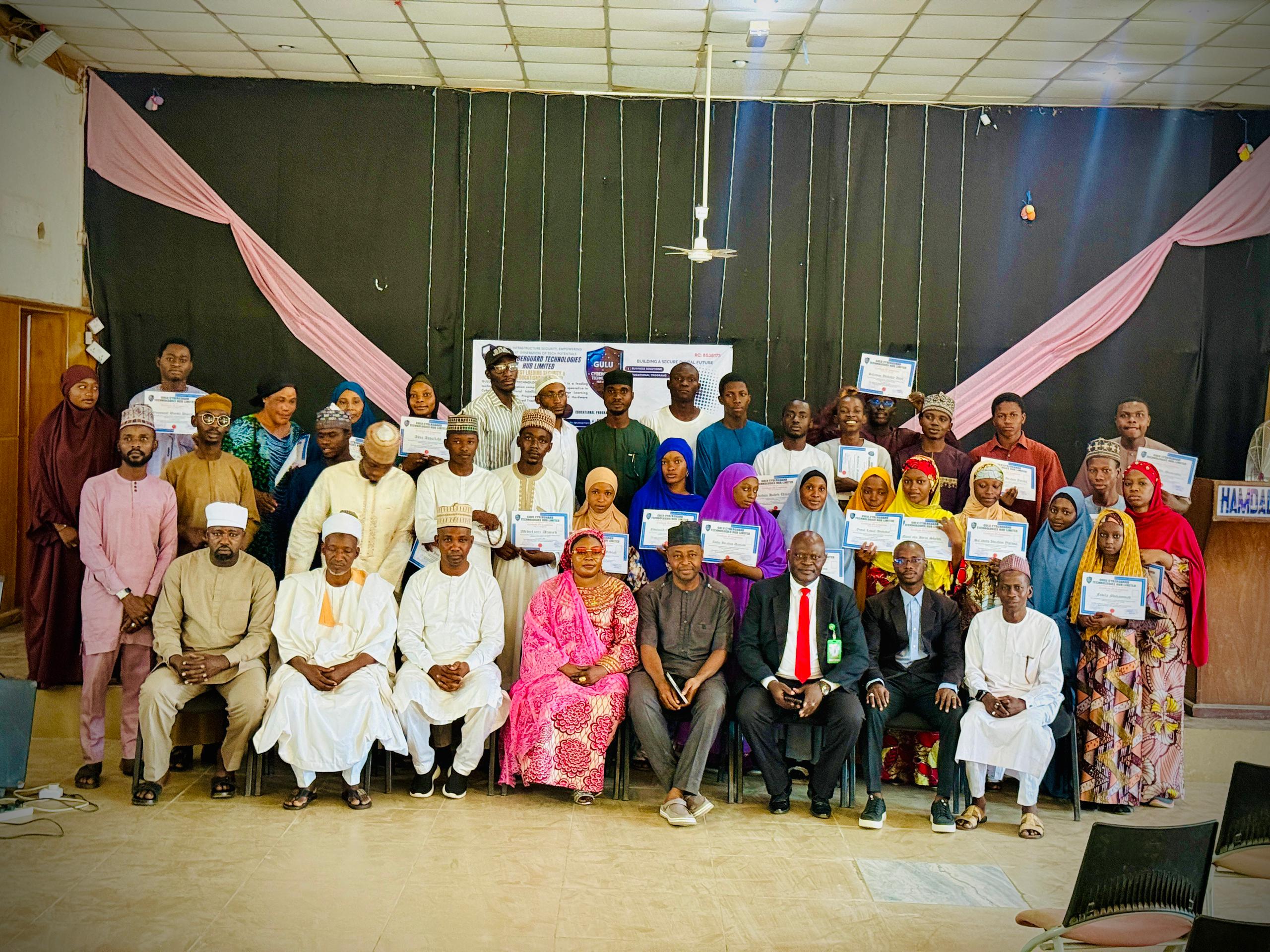 CHYCF graduation ceremony — participants receiving certificates at education and capacity building programme